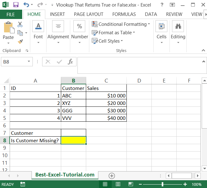 Vlookup data table